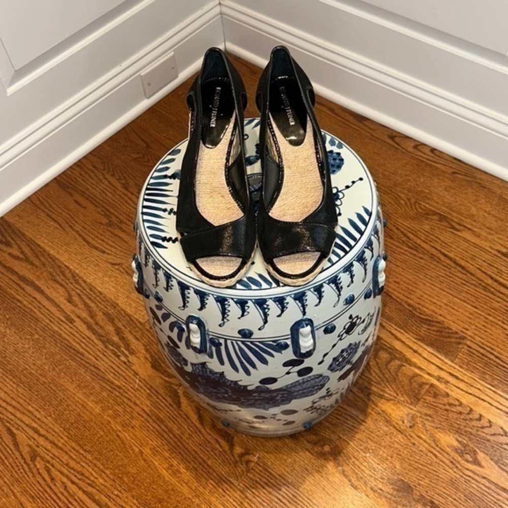 Donald J Pliner Coraa Wedge Peep Toe Espadrilles